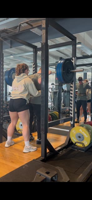Personal training: squat met begeleiding